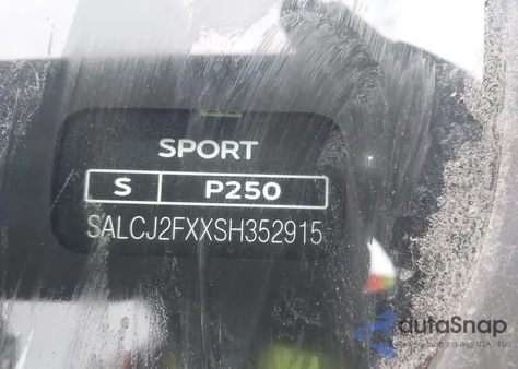 2025 Land Rover Discovery Sport S from USA, damaged, VIN SALCJ2FXXSH352915